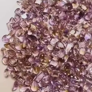 Lot de pierres précieuses d'améthyste naturelle, taille mixte, qualité AAA, avec un lustre exceptionnel, belle couleur, coupe et polissage parfaits, à prix avantageux. - Product Image 2