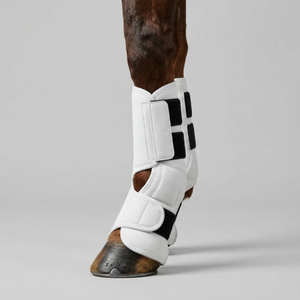 Horse Leg protection Denim Medicine Boots Shock Absorbing Breathable Durable <b>Equestrian</b> Riding Gear for Horses Customizable - Product Image 1