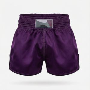 กางเกงมวยไทยสำหรับผู้ชาย ผู้หญิง เด็ก กางเกงคิกบ็อกซิ่ง ชุดฝึกศิลปะการต่อสู้ กางเกงออกกำลังกาย ทนทาน ระบายอากาศได้ดี - Product Image 1