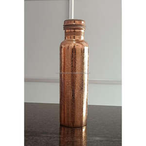 Wholesale Quality Copper Bottle Most Trending Beautiful Water Bottle Design High Table <b>Decorative</b> Household Drinking Bottle <b>Lid</b> - Product Image 2