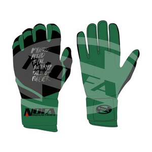 Guantes de Bateo de Cuero Acolchado Antideslizantes y Ambidiestros de Nofa Industries para Adultos, Profesionales, Hombres y Mujeres, con Cierre de Hebilla Personalizado - Product Image 2