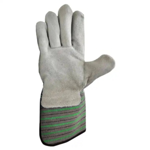 Gants de travail en cuir de vachette de haute qualité, résistants, réfléchissants, pour la construction, protection des mains, certifiés CE, sécurité - Product Image 2