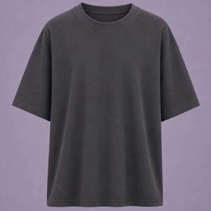 เสื้อยืดคอกลมแบบสวมใส่สบายสำหรับทุกเพศทุกวัย ขายส่ง รับผลิตตามแบบ น้ำหนักเบา ซับเหงื่อได้ดี เสื้อผู้หญิงลำลอง รับผลิตแบบ OEM แบรนด์ส่วนตัว - Product Image 6