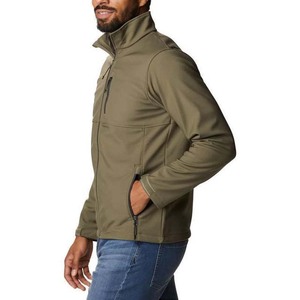 2026 New Arrival Factory Direct Supply Winter Fashion <b>Men</b> Coated <b>Canvas</b> Softshell <b>Jacket</b> Thick Windbreaker Sale - Product Image 2
