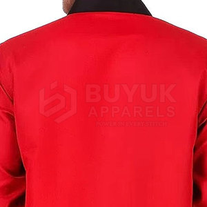 เสื้อเชฟมืออาชีพ ผ้าโพลีเอสเตอร์/คอตตอน ทนความร้อน กันยับ แขนยาว ติดกระดุม สำหรับร้านอาหาร บาร์ ครัว - Product Image 4