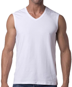 Unisex Gym Tank Top Custom Cut Off Sleeveless Men's T-Shirts Washed Loose Oversized Muscle Shirt Acid Wash Graphic Men <b>Vest</b> - Product Image 1