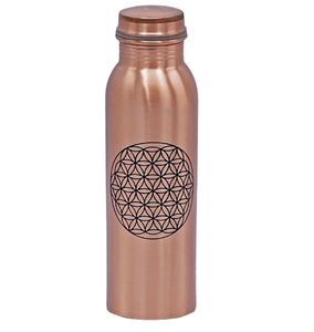 Hot Selling Custom Shape Pure <b>Copper</b> Water <b>Bottle</b> Eco-Friendly Home Use Metallic Drinkware <b>Copper</b> <b>Bottle</b> - Product Image 3