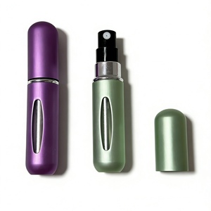 Atomiseur de parfum rechargeable 5 ml, mini vaporisateur de <span class=keywords><strong>voyage</strong></span> portable en aluminium, couleur personnalisée, flacon vide pour liquides cosmétiques, anti-fuite - Product Image 2