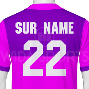 Nouveau Maillot de Baseball Personnalisé 2026 Unisexe Violet Rose Impression par Sublimation Séchage Rapide Manches Courtes Tenue d'Équipe Adulte - Product Image 5