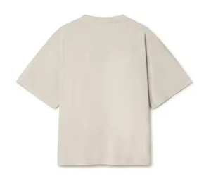 Camiseta de corte cuadrado estilo streetwear con logo personalizado OEM, camiseta corta de algodón grueso con estampado gráfico, camiseta oversize de corte cuadrado para hombre - Product Image 6