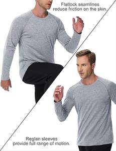 Camisetas de Pesca de Manga Larga de Alta Calidad para Hombre, Protección Solar UV UPF 50+, Absorción de Humedad - Product Image 1