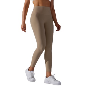 Butter Soft Yoga Leggings for Women High Waist Nylon Athletic Yoga Pants ODM Gym Fitness Workout Legging Manufacturer - Product Image 1