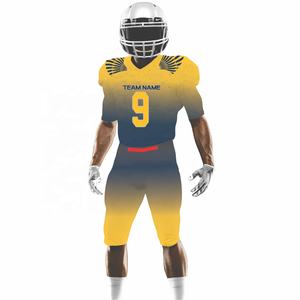 Jersey de fútbol americano personalizable de alta calidad para hombre, venta al por mayor, conjuntos de verano de manga corta de talla grande, transpirable, antibacteriano - Product Image 5