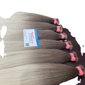 Paquetes de trama recta a granel de alta calidad de cabello humano vietnamita crudo 100% más vendidos 28-30 pulgadas de longitud estirada - Product Image 3