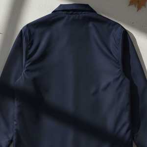 Chaqueta de Lona para Hombre Jack and Jill, con un Solo Botón, Ligera, Cortavientos, Informal, para la Calle, con Logotipo Frontal - Product Image 6