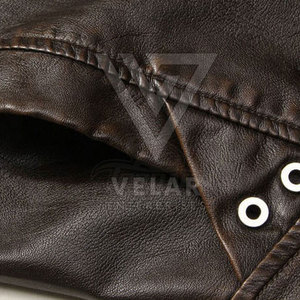 Chaqueta Casual de Invierno para Hombre, Diseño Moderno, Precio Razonable, de Cuero y Lona, con Cierre, Resistente al Viento, Transpirable, Calidad Premium - Product Image 4