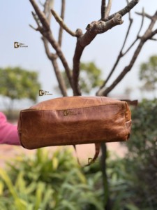 Nuevo Bolso Tote de Cuero Crunch, Elegante Bolso de Compras, Bolso de Mano para Mujer, Multiusos, Diseño Único - Product Image 5