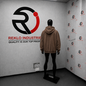 Nouveau sweat à capuche zippé marron oversize de qualité supérieure, en molleton délavé avec motif, style streetwear, confort optimal, doux et chaleureux, French Ter - Product Image 4