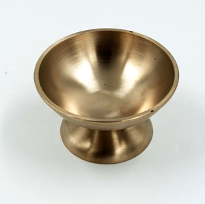 Tazón de Latón para Helado y Postre, Ecológico, Pulido a Espejo, Diseño Moderno, Apto para Lavavajillas, Personalizable - Product Image 1