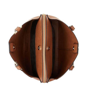 Bolso de Mano de Cuero Retro Personalizado OEM para Mujer, Cierre de Cremallera, Diseño de Diseñador, Forro de Poliéster, Portátil, Dos Correas, Suave, 1-1.9L - Product Image 4