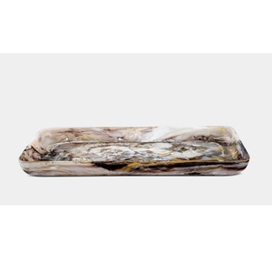 Elegant Eco-Friendly <b>Small</b> Resin Serving <b>Tray</b> Excellent Quality Party Salad Fruit Dry Fruit American Style Living Room - Product Image 6