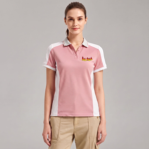 Camiseta de Mujer de Moda, 100% Algodón, Verano, Casual, Bicolor, con Logotipo Personalizado Impreso en 3D, Transpirable, Venta al Por Mayor - Product Image 1