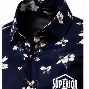 Camisa Premium para Hombre con Estampado Vintage, Corte Moderno, Tela Suave y Estilo Urbano Moderno para el Uso Diario - Product Image 3