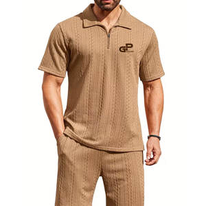 ชุดกางเกงขาสั้นสำหรับออกกำลังกายผู้ชาย เหมาะสำหรับการวิ่งออกกำลังกายหรือสวมใส่ลำลอง น้ำหนักเบา ยืดหยุ่น สวมใส่สบาย - Product Image 1