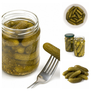 Delicious Vietnam Factory Low Price Hot Sale Delicious Canned <b>Pickled</b> Cucumbers in Brine Packed in A10 Can - Product Image 4