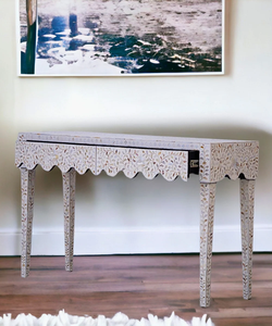 Console Moderne Contemporaine en Nacre pour Entrée, Hôtel, Chambre et Ferme – Idéale pour la Maison - Product Image 3