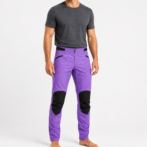 Pantalones de Ciclismo de Montaña MTB de la Mejor Calidad al por Mayor, Tejido Elástico Transpirable de Secado Rápido, Pantalones de Ciclismo de Descenso para Hombre - Product Image 2