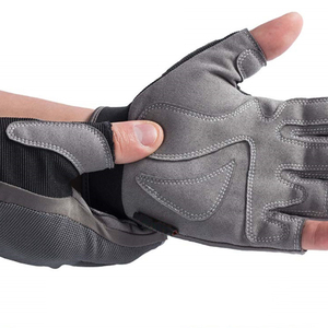 Fishing <b>Gloves</b> Full Finger Nylon Moisture Wicking Breathable Adjustable Wrist Strap Non Slip Waterproof All Seasons Unisex - Product Image 2