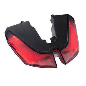 Luz Trasera LED para Motocicleta Hypermotard 2013~UP, Integrada con Luz de Freno y Direccional, Color Ahumado - Product Image 3
