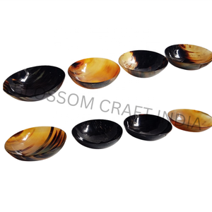 Frutero de cuerno de vaca escocés hecho a mano a precio económico artesanías naturales pulidas para almacenamiento de hidromiel estilo Animal - Product Image 2