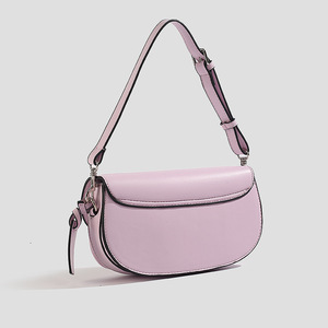 For PU Women's Crossbody <b>Bag</b> with Detachable Strap Minimalist Design Zipper Closure Anti-Theft <b>Computer</b> Interlayer - Product Image 4