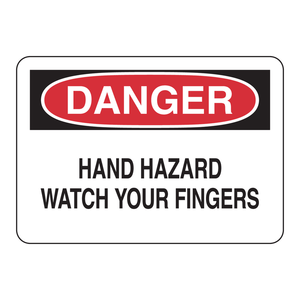 Panneau de signalisation de danger Brady, panneau de sécurité pour les zones de machines, 7x10 pouces, en PVC - Product Image 3