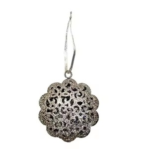 Popular Trendy Colorful Metal Snowflake Hanging Ornament <b>Christmas</b> <b>Tree</b> Decoration Modern Festive Home Decor Gift Idea - Product Image 6