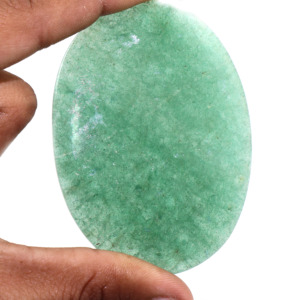 พลอยกรีนแซด รูปไข่ ขนาด 70 มม. ขนาดใหญ่ สำหรับทำเครื่องประดับ ขายส่งจำนวนมาก - Product Image 4