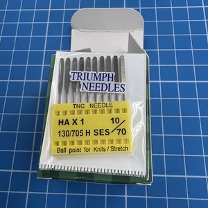 Aiguilles TNC HA X 1 SES, plusieurs tailles disponibles ! Aiguilles pour machines à coudre domestiques et pièces détachées pour machines à coudre de confection, FABRIQUÉES à TAIWAN - Product Image 3
