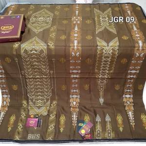 BHS Excellent Gold Sarong Lungi-Traditional Mix Elegant Jacquard JGR type - Product Image 5