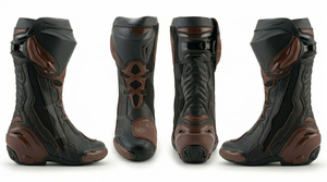 Botas de Motociclismo de Alto Rendimiento, Calzado Protector de Carreras Antideslizante, Transpirable e Impermeable, Equipo de Seguridad para Motociclistas al por Mayor - Product Image 2