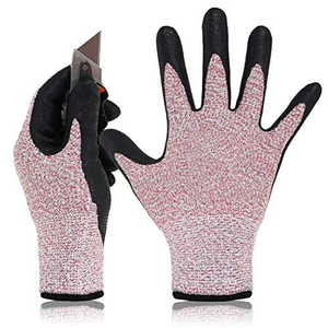 Gants anti-coupures très demandés, gants de sécurité durables à forte adhérence pour l'industrie et la maison - Product Image 1