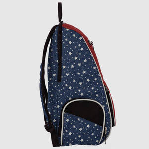 Sac à dos de cheerleading respirant à grande capacité, sublimé avec paillettes, sacs de sport décontractés pour le cheerleading, sacs à dos en polyester pour l'athlétisme - Product Image 5