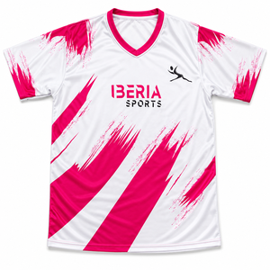 Ensemble de shorts de sport IBERIA SPORTS personnalisés, sublimés, 100% polyester, respirants, à séchage rapide et légers |   Équipe unisexe - Product Image 2