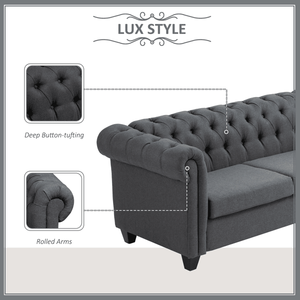 Divano Componibile per Soggiorno, Lavabile, Elegante Poltrona per Uso Domestico, Imbottita in Schiuma - Product Image 4