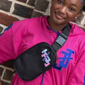 Sac banane Jag and Jill avec logo brodé personnalisé, pochette ceinture, sangle réglable, sac de voyage et de sport, offre OEM - Product Image 5