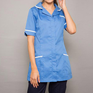 Conjuntos de Uniformes Médicos Personalizados al por Mayor con Logotipo, para Doctores y Enfermeras, Unisex, Modernos, de Tela de Lana con Protección Contra Agujas, Colores Personalizados - Product Image 3