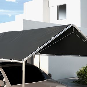 Tettoia per Auto Singola in Materiale PVDF Durevole per Applicazioni Industriali, Ideale per Parcheggi o Ripari Auto - Product Image 6