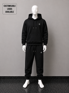 Ensemble 2 pièces personnalisé en molleton épais 350GSM 400GSM 450GSM unisexe, sweat à capuche et pantalon oversize pour homme - Product Image 2