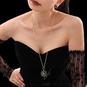 สร้อยคอเพชรโมซานไนต์ระดับไฮเอนด์ พร้อมจี้ประดับเพชรระยิบระยับ สำหรับผู้หญิง งานแต่งงาน งานหมั้น และเครื่องประดับแฟชั่น มีจำหน่ายแล้ว - Product Image 4